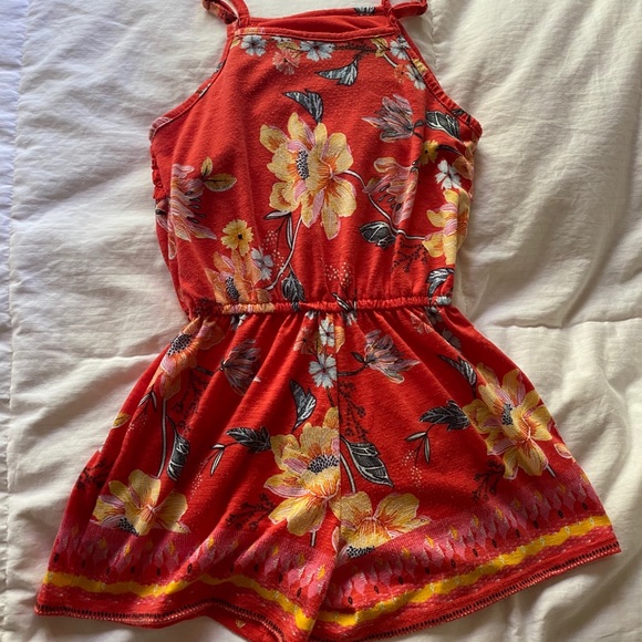 Girl Mudd Romper Size 7/8 - Picture 2 of 3